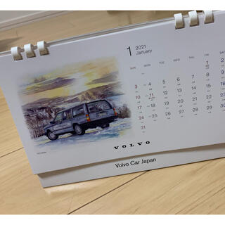 ボルボ(Volvo)のVOLVO 2021卓上カレンダー(カレンダー/スケジュール)