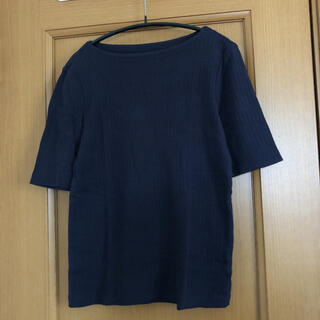 ユニクロ(UNIQLO)のユニクロ☆ボートネックリブTシャツ 2枚(カットソー(半袖/袖なし))