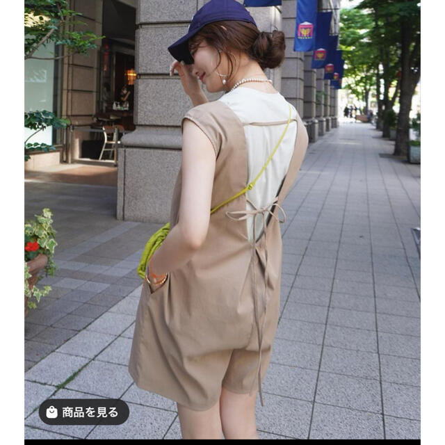 探しています♡ HYEON back open rompers