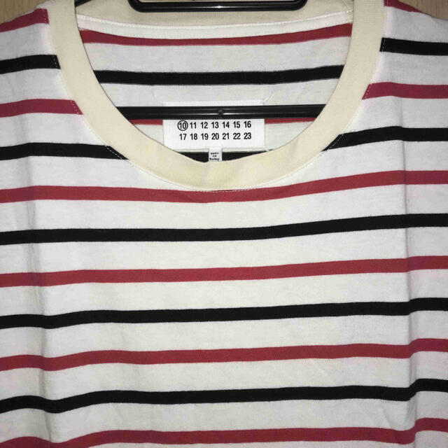 正規 Maison Margiela メゾン マルジェラ ボーダー Tシャツ