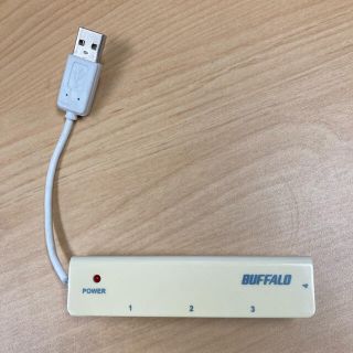 バッファロー(Buffalo)のUSBハブ（4ポート）(PC周辺機器)