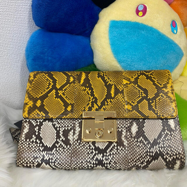 クーポン対象外】 Gucci - GUCCIクラッチバック グッチバック ヘビ