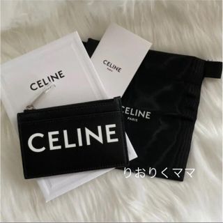 セリーヌ(celine)の日本未入荷　新作　セリーヌ　ロゴ　カードホルダー(コインケース)