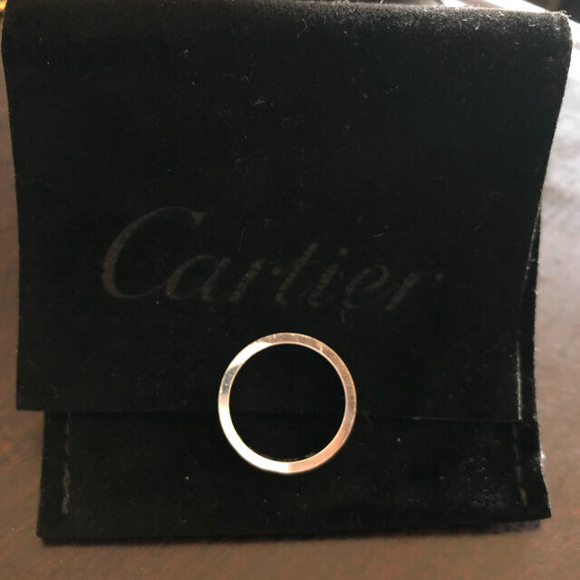Cartier カルティエ　ミニラブリング　1Pダイヤモンド　750WG