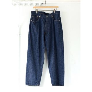 コモリ(COMOLI)のCOMOLI 21AW デニム5Pパンツ ネイビー サイズ2 新品未使用(デニム/ジーンズ)