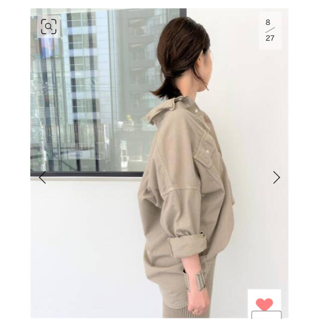 L'Appartement DEUXIEME CLASSE(アパルトモンドゥーズィエムクラス)の【REMI RELIEF/レミレリーフ】Chambray シャツ レディースのトップス(シャツ/ブラウス(長袖/七分))の商品写真