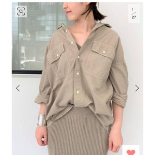 アパルトモンドゥーズィエムクラス(L'Appartement DEUXIEME CLASSE)の【REMI RELIEF/レミレリーフ】Chambray シャツ(シャツ/ブラウス(長袖/七分))