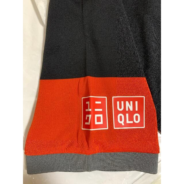 UNIQLO(ユニクロ)のユニクロ NK ドライ EX ポロシャツ ブラック Sサイズ 錦織圭 未使用品 スポーツ/アウトドアのテニス(ウェア)の商品写真