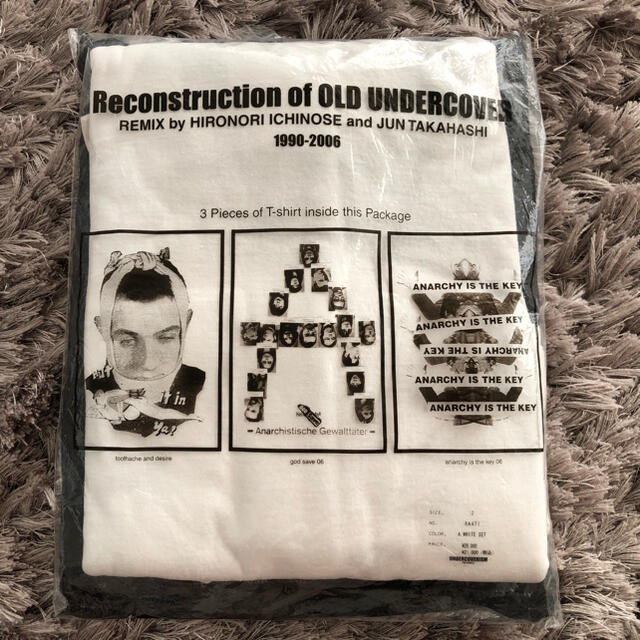 トップス未開封新品　UNDERCOVER 3pieces