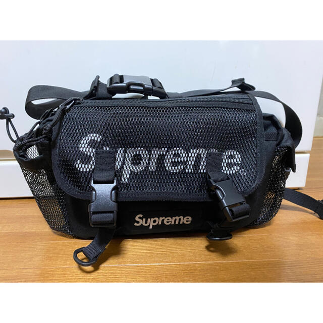 シュプリーム supreme 20SS ウエストバックWaist Bag 黒