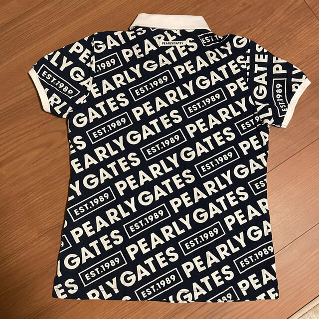 PEARLY GATES(パーリーゲイツ)のパーリーゲイツ　レディス　ポロシャツ スポーツ/アウトドアのゴルフ(ウエア)の商品写真