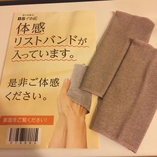 着る岩盤浴 BSファイン  体感リストバンド  新品未使用(その他)