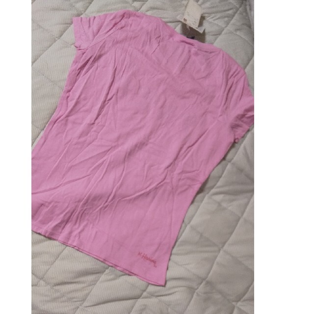 ユニクロTシャツ レディースのトップス(シャツ/ブラウス(長袖/七分))の商品写真