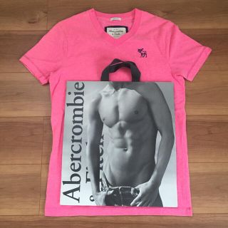 アバクロンビーアンドフィッチ(Abercrombie&Fitch)のアバクロ アバクロンビー&フィッチ レトロ メンズ  Sサイズ Tシャツ(Tシャツ/カットソー(半袖/袖なし))