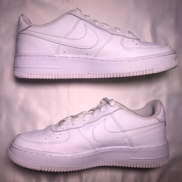 NIKE AIR FORCE 1 LOW GS WHITE 24.0cm 4