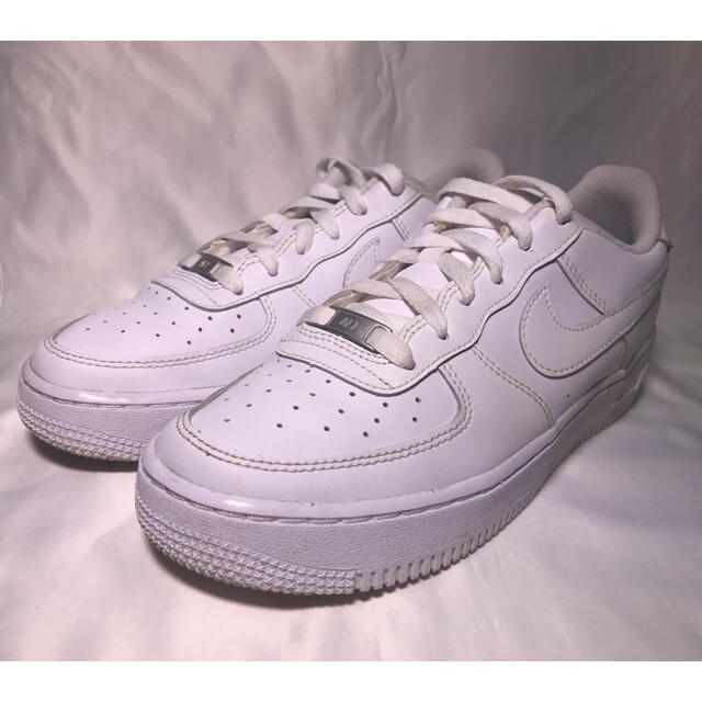 NIKE AIR FORCE 1 LOW GS WHITE 24.0cm 5