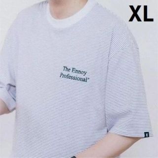 ワンエルディーケーセレクト(1LDK SELECT)の新品【XL】ennoy S/S Border T-Shirts (WHITE)(Tシャツ/カットソー(半袖/袖なし))