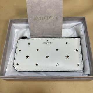 ジミーチュウ(JIMMY CHOO)のジミーチュウ　カードケース　2,3回使用　中古(名刺入れ/定期入れ)