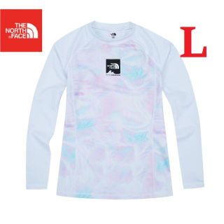 ザノースフェイス(THE NORTH FACE)のラス1✨ 海外 ノースフェイス ラッシュガード 水着 L K132C(Tシャツ(長袖/七分))