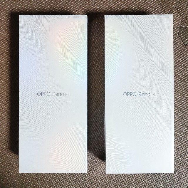 【新品未開封 2台】 OPPO RenoA SIMフリー 64GB ブルー