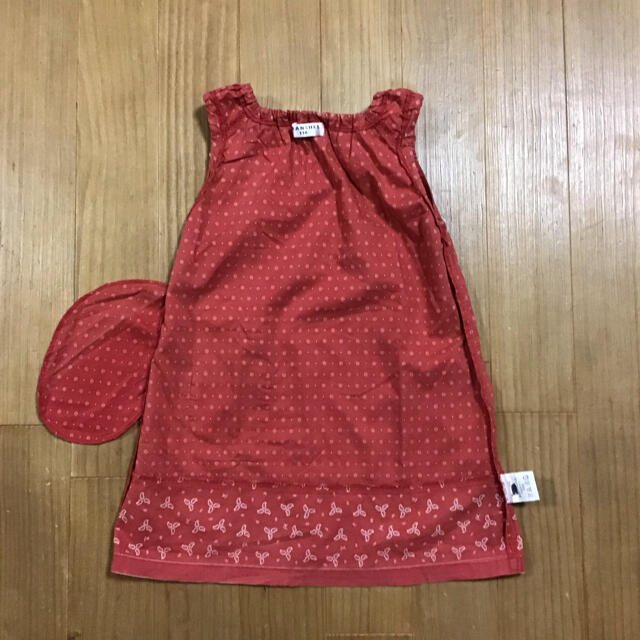 Branshes(ブランシェス)のBRANSHES 110 女の子　夏物　ワンピース　綿100％　ポケット付 キッズ/ベビー/マタニティのキッズ服女の子用(90cm~)(ワンピース)の商品写真