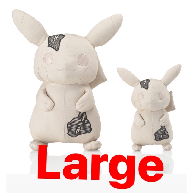 ポケモン(ポケモン)のDaniel Arsham×Pokemon plush Pikachu エンタメ/ホビーのおもちゃ/ぬいぐるみ(キャラクターグッズ)の商品写真