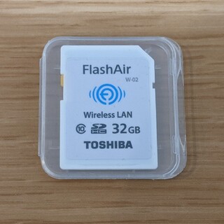 トウシバ(東芝)の東芝 FLASH AIR 32GB SDメモリ 無線 フラッシュエアー(その他)