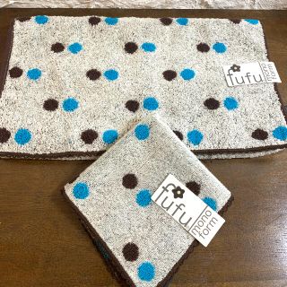 fufu フェイスタオル　タオルハンカチ　セット(タオル/バス用品)
