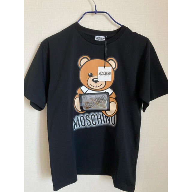 新品未使用 紙タグ付き モスキーノ  ベアー Tシャツ オーバーサイズ