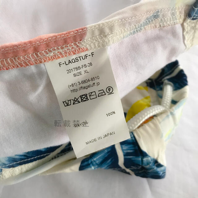 福袋売れ残りセール 未使用◇F-LAGSTUF-F HAWAIIAN ショーツ SHORTS パンツ