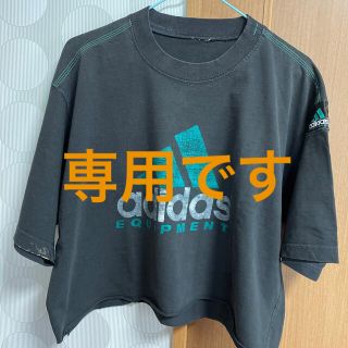 スピンズ(SPINNS)のadidas☆ショート丈Tシャツ(Tシャツ(半袖/袖なし))