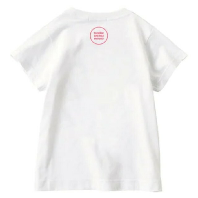 familiar(ファミリア)のファミちゃん復刻Tシャツ　120　ファミリア　tシャツ キッズ/ベビー/マタニティのキッズ服女の子用(90cm~)(Tシャツ/カットソー)の商品写真