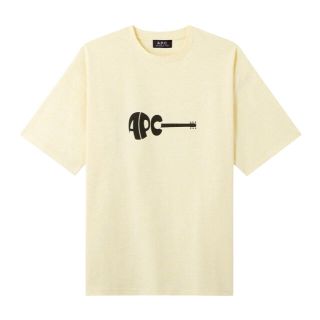 アーペーセー(A.P.C)のヨッシ様専用　A.P.C. Mael Tシャツ S イエロー　ギター　半袖(Tシャツ/カットソー(半袖/袖なし))