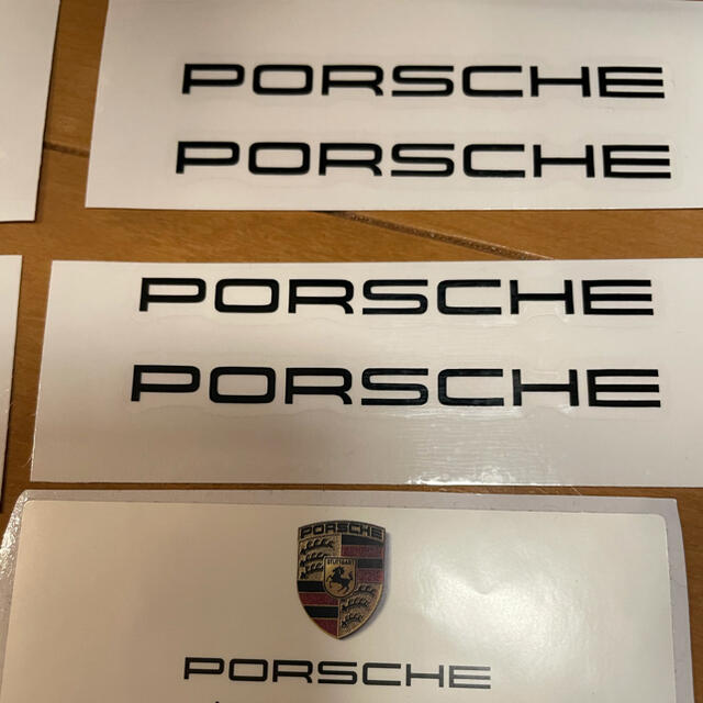 Porsche(ポルシェ)のポルシェ　純正フロント、リア用　キャリパー用　PORSCHE 自動車/バイクの自動車(車外アクセサリ)の商品写真