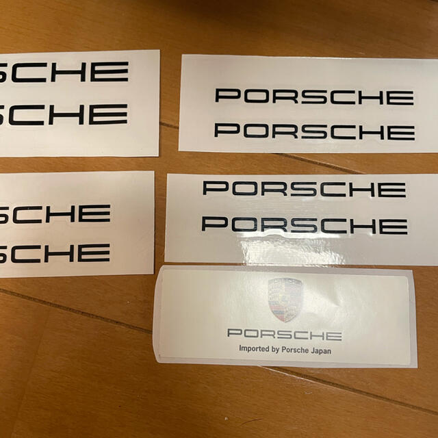 Porsche(ポルシェ)のポルシェ　純正フロント、リア用　キャリパー用　PORSCHE 自動車/バイクの自動車(車外アクセサリ)の商品写真