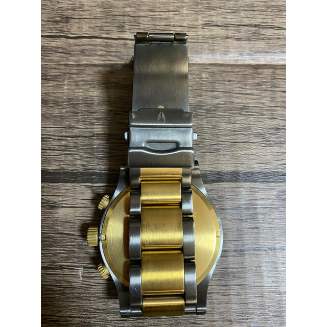 NIXON - NIXON ニクソン 51-30 ゴールド クロノグラフ メンズ腕時計の