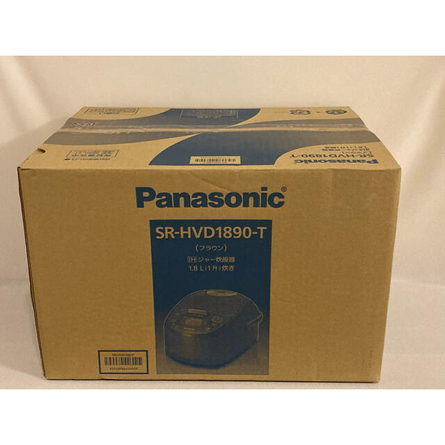 Panasonic パナソニック 1升炊 IH炊飯器 SR-HVD1890-T