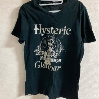 ヒステリックグラマー(HYSTERIC GLAMOUR)のヒステリックグラマー　girls柄　ブラック(Tシャツ(半袖/袖なし))