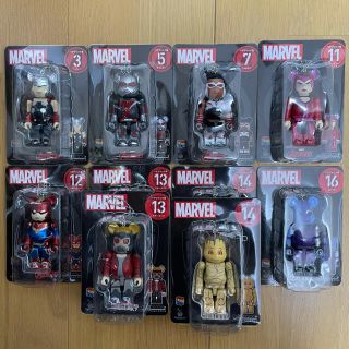 マーベル(MARVEL)のマーベル　ハッピークジ　ベアブリック　ファミリーマート　MARVEL(アメコミ)