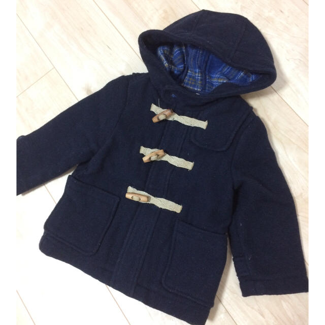 ZARA KIDS(ザラキッズ)のダッフルコート キッズ/ベビー/マタニティのキッズ服男の子用(90cm~)(コート)の商品写真