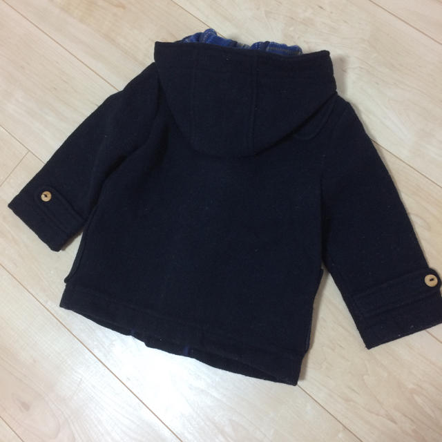 ZARA KIDS(ザラキッズ)のダッフルコート キッズ/ベビー/マタニティのキッズ服男の子用(90cm~)(コート)の商品写真