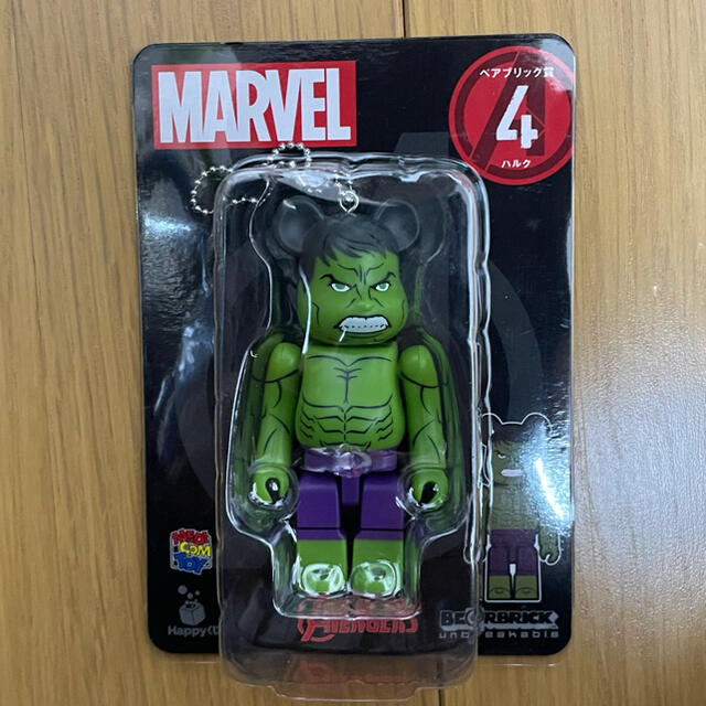 MARVEL(マーベル)の4.ハルク MARVEL Happyくじ BE@RBRICK 2021 エンタメ/ホビーのフィギュア(アメコミ)の商品写真