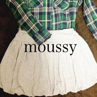 マウジー(moussy)の値下げスエットスカート★(ひざ丈スカート)