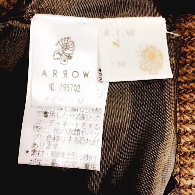 ARROW(アロー)のコーデュロイサロペットスカート レディースのパンツ(サロペット/オーバーオール)の商品写真