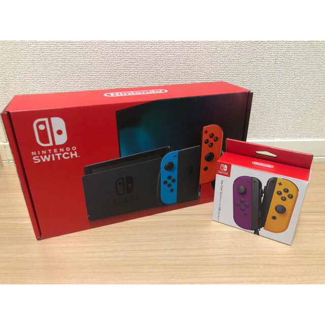 Nintendo Switch 本体 & Joy-Con（パープル&オレンジ）ゲームソフト/ゲーム機本体