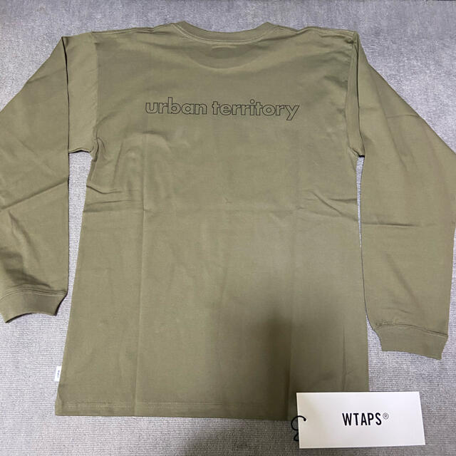 WTAPS ロングTシャツ Lサイズ オリーブ ダブルタップス ロンT-