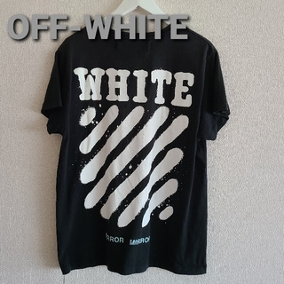 オフホワイト(OFF-WHITE)のOFF-WHITEオフホワイト バックビックプリントTシャツ(Tシャツ/カットソー(半袖/袖なし))