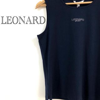 レオナール(LEONARD)のLEONARD/レオナール/タンクトップ/ノースリーブ/スポーツ/４２/ネイビー(タンクトップ)