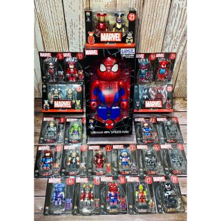 マーベル(MARVEL)のHappy くじ マーベル「BE@RBRICK」一番くじ　26体　ラストワン(アメコミ)