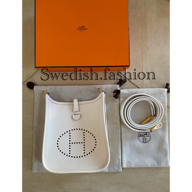 HERMES - リピーター様・レア　新品・エルメス・ミニエブリン・ナタ×ゴールド金具